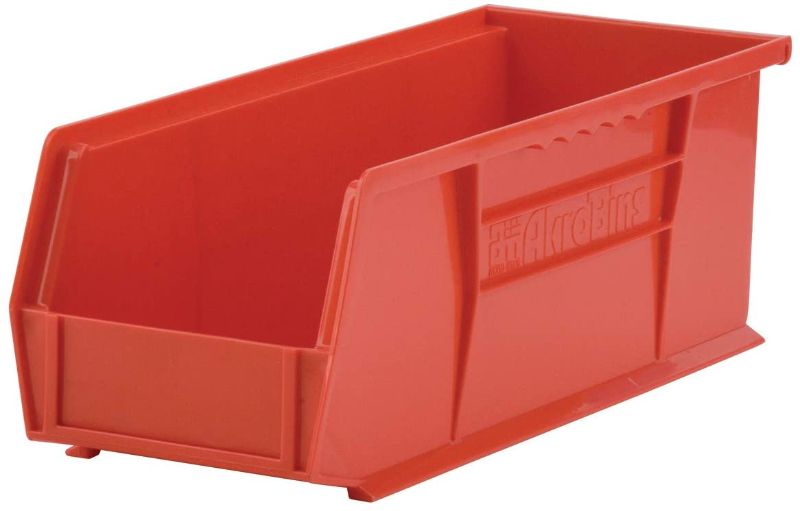 Photo 1 of Akro-Mils 30234 AkroBins Plastic Storage Bin Hanging Stacking Containers