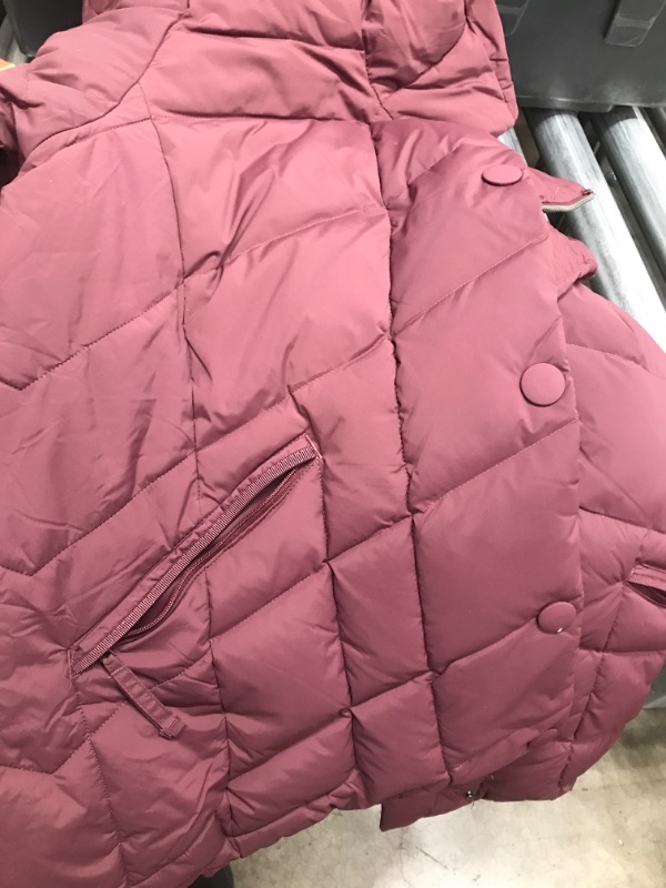 Photo 3 of Columbia Burgundy Puffer Jacket - Large 