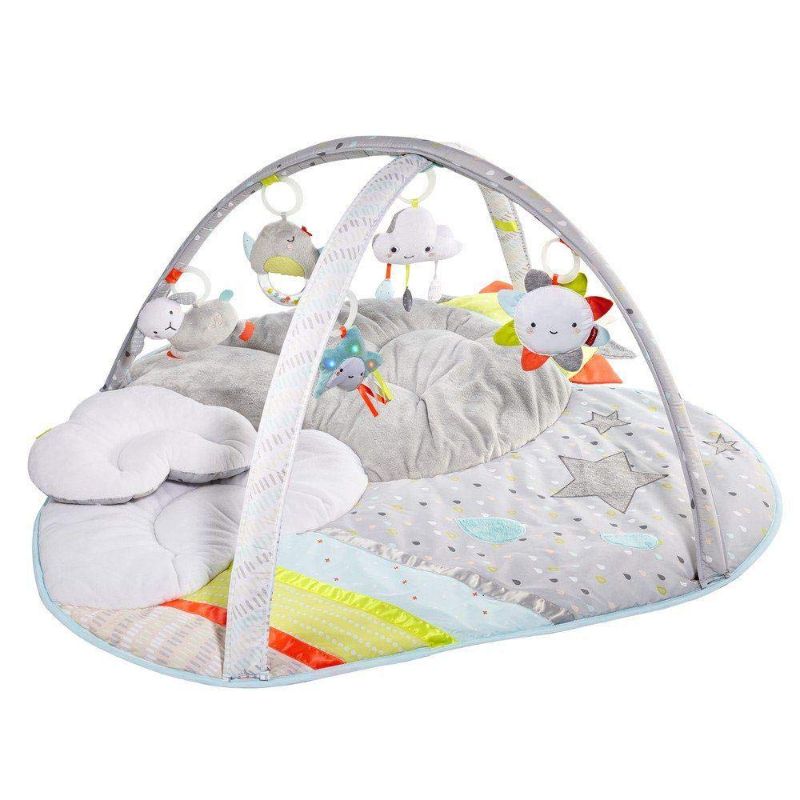 Photo 1 of **only floor mat** Skip Hop Baby Play Gym, Silver Lining Cloud, Grey
