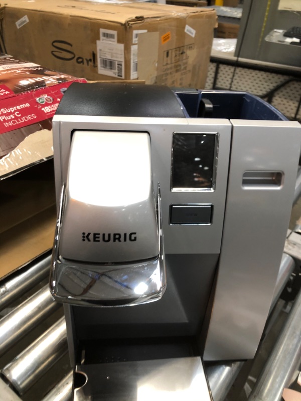 Photo 3 of ***PARTS ONLY** Keurig K155 Office Pro Commercial Coffee Maker, Single Serve K-Cup Pod Coffee Brewer, Silver, Extra Large 90 Oz. Water Reservoir

