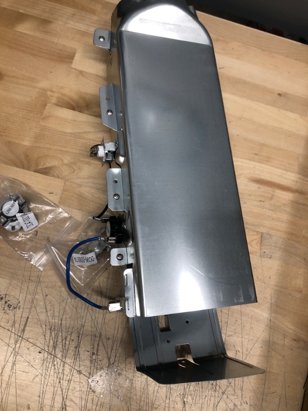 Photo 1 of Dryer Heating Element DC47-00019A, DC96-00887A and DC47-00016A Thermal Fuse, DC32-00007A Dryer Thermistor, Thermostat DC47-00018A Repair Kit Compatible With Samsung, Figure 6 is Fit Models