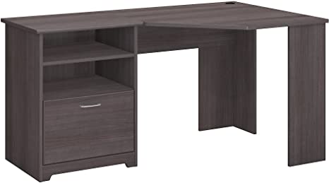 Photo 1 of ***BOX 2 of 2 NOT A COMPLETE SET***
Bush Furniture Cabot Corner Desk in Heather Gray
