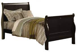 Photo 1 of ***BOX 1 OF A SET, NOT COMPLETE***
Acme Louis Philippe lll Full Panel Bed in Black 19508F
