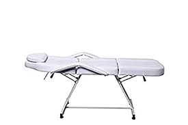 Photo 1 of ***PARTS ONLY***
Funnylife White Adjustable Salon Barber Massage Beauty Bed with Hydraulic Stool Facial Acupuncture Chair
