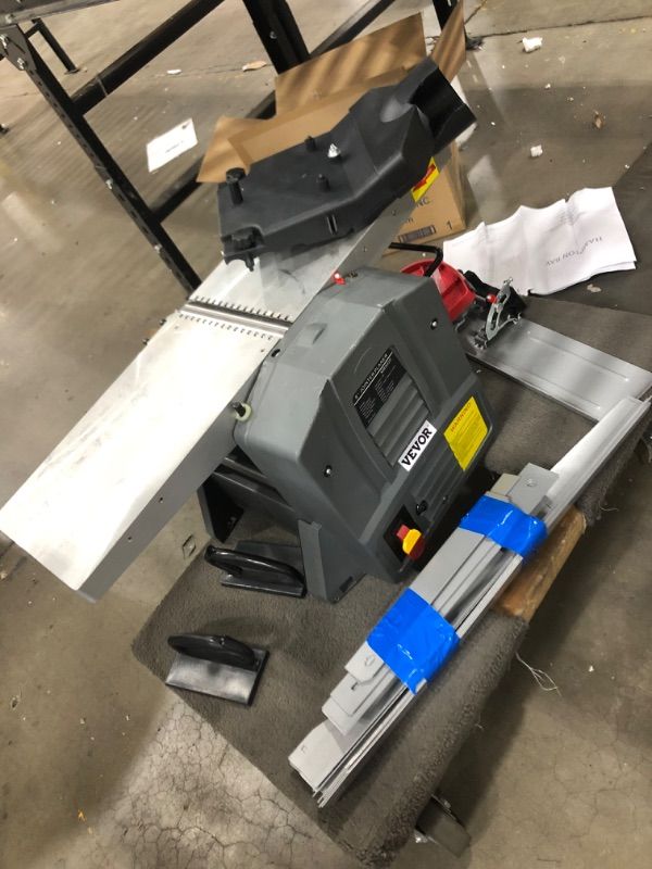 Photo 3 of **PARTS ONLY**
VEVOR Jointers Woodworking 8 Inch Benchtop Jointer 9000 RPM/min Jointer Planer Heavy Duty 1280W Benchtop Planer 156 mm Maximum Planing Width Wood Jointer Benchtop For Wood Cutting Thickness Planer