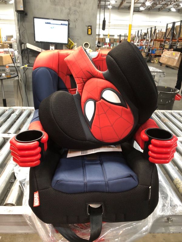 Photo 2 of KidsEmbrace 2-in-1 Harness Booster Car Seat, Marvel Spider-Man , Black 20 x 19 x 30 inches
