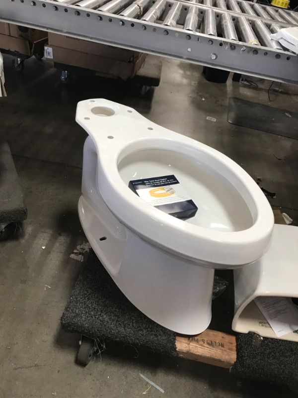 Photo 3 of ***NOT COMPLETE***
KOHLER Highline Arc the Complete Solution 2-piece 1.28 GPF Single Flush Elongated Toilet in White 
