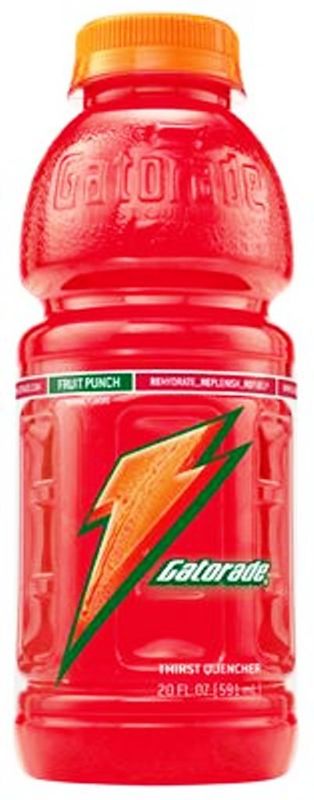 Photo 1 of **NOT REFUNDABLE**
Gatorade Sports Drink, Fruit Punch, 20-Ounce Wide MouthBottles (Pack of 24)
