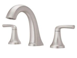 Photo 1 of 1- Pfister LF049LRGS Ladera 8 in. Widespread 2-Handle Bathroom Faucet in Spot Defense Brushed Nickel
