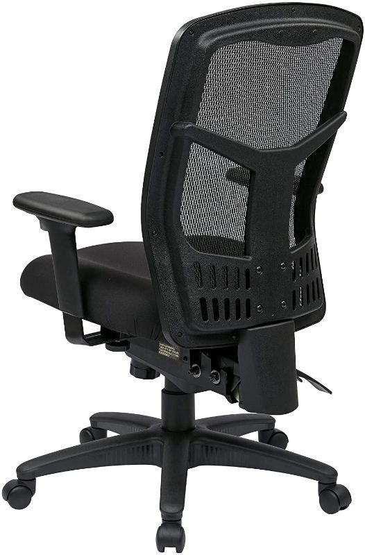 Photo 1 of **PARTS ONLY**
OFFICE STAR PROGRID HIGH BACK MANAGERS CHAIR WITH ADJUSTABLE ARMS, MULTI-FUNCTION AND SEAT SLIDER (BLACK)
