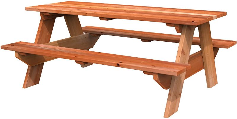 Photo 1 of **PARTS ONLY**
Jack and June Rectangular Outdoor Leisure, Circular Picnic Table
