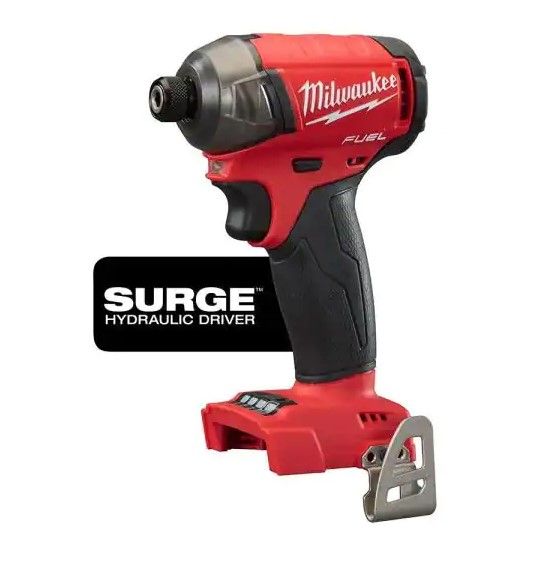 Photo 1 of 
Milwaukee
M18 FUEL SURGE 18-Volt Lithium-Ion Brushless Cordless 1/4 in. Hex Impact Driver (Tool-Only)