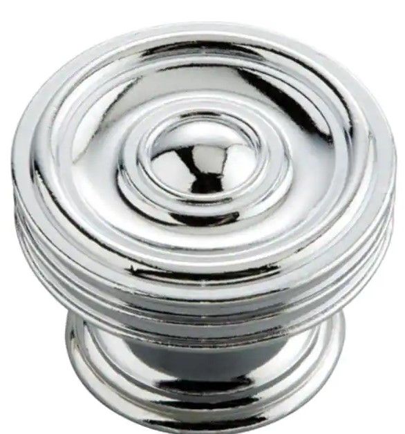 Photo 1 of 
Hickory Hardware
Concord 1-5/8 in. Chrome Cabinet Knob - 4 PACK
