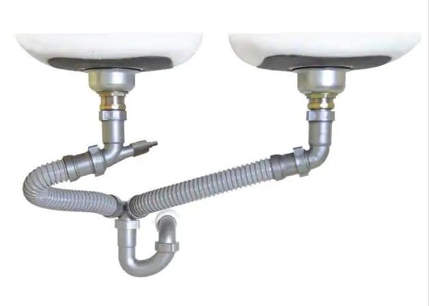 Photo 1 of 
SnappyTrap
1-1/2 in. All-in-One Drain Kit for Double Bowl Kitchen Sinks