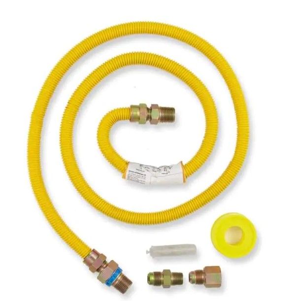 Photo 1 of 
Everbilt
5 ft. Gas Dryer Connector Kit