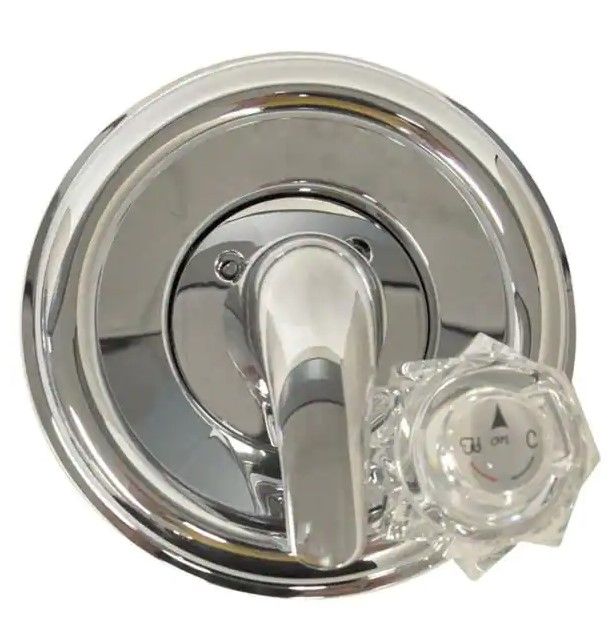 Photo 1 of 
DANCO
1-Handle Valve Trim Kit in Chrome for Delta Tub/Shower Faucets (Valve Not Included)