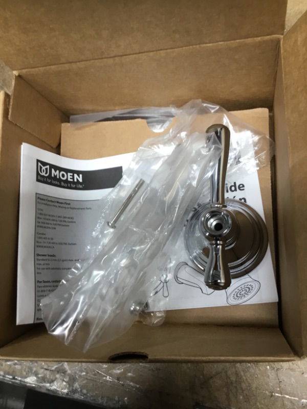 Photo 2 of 
MOEN
Kingsley Single-Handle Moentrol Valve Trim Kit in Chrome (Valve Not Included)