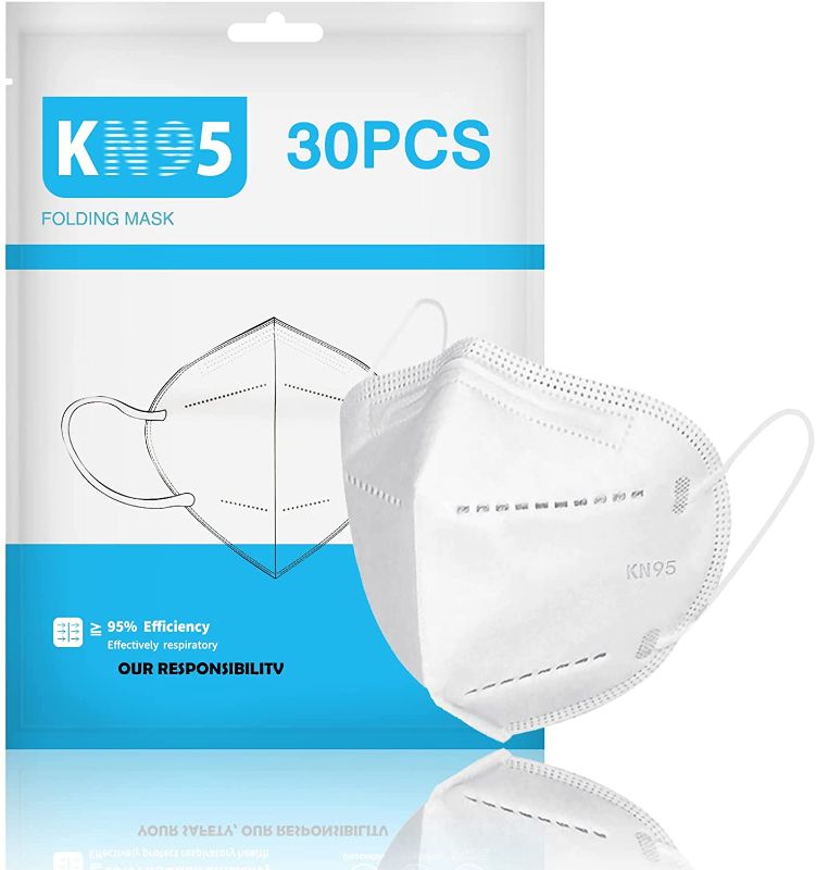 Photo 1 of 30 PCS Breathable Adjustable Face Mask Masks 5 Layer