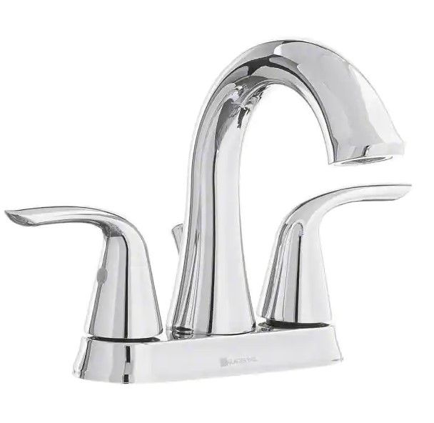 Photo 1 of 
Glacier Bay
Irena 4 in. Centerset 2-Handle Bathroom Faucet in Chrome/ROD DRAIN INCLUDED