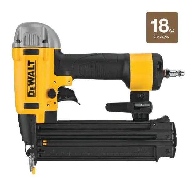 Photo 1 of 
DEWALT
18-Gauge Pneumatic Corded Brad Nailer