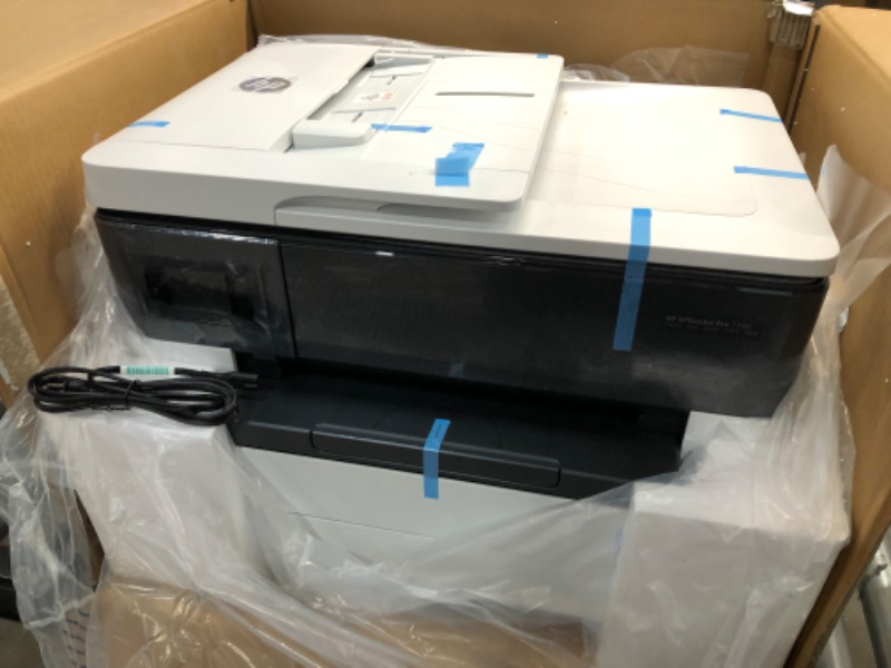 Photo 2 of HP OfficeJet Pro 7740 Wide Format All-in-One Printer with Wireless Printing, Works with Alexa (G5J38A)
