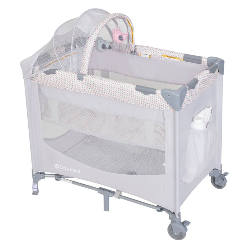 Photo 1 of ***FACTORY PACKAGED*** Baby Trend Mini Nursery Center™ Playard, Glenview, Gray
