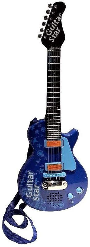 Photo 1 of Lightahead HK-9080A(BLUE ) Sound Music and Light Fun Junior Guitar for Kids & Beginners Great Gift BLUE (Gui5862B)
