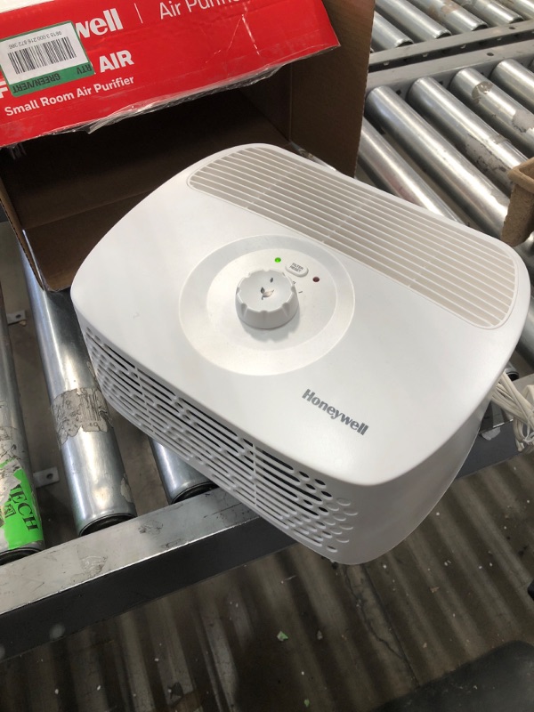 Photo 1 of Honeywell HEPA-Type Tabletop Air Purifier, White
