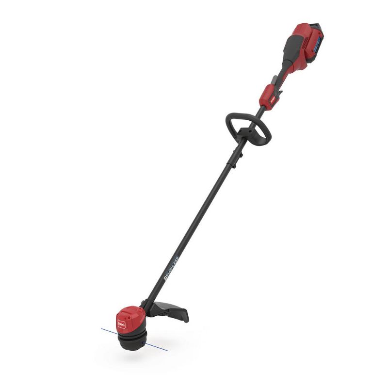 Photo 1 of ***MISSING BATTERY** Toro 60-Volt Max Lithium-Ion Cordless String Trimmer and Leaf Blower Combo Kit (2-Tool), 2.0 Ah Battery and Charger Included
