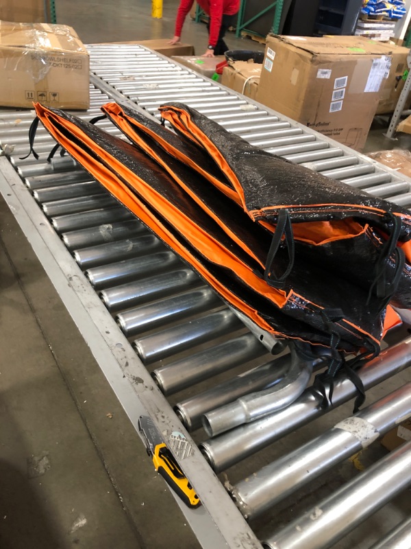 Photo 1 of INCOMPELTE** BOX 3 OF 3 ** 12FT Trampoline for Kids with Safety Enclosure Net,Easy Assembly Round Outdoor Recreational and Fitness Trampoline [TR-12-P11-C ORANGE]
