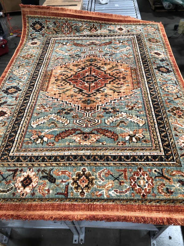 Photo 1 of (DAMAGED END) 
83" x 61" Rug