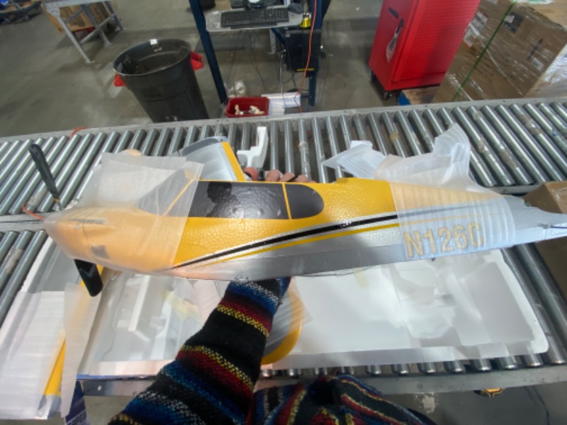 Photo 4 of HobbyZone RC Airplane Carbon Cub S 2 1.3m Ready-to-Fly (Transmitter, Battery and Charger Included), with Safe, HBZ32000, Yellow, Multi
