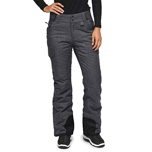 Photo 1 of Arctix Women's Snow Sports Insulated Cargo Pants, Steel Melange, Medium
