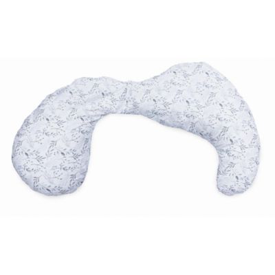 Photo 1 of Boppy Total Body Pregnancy Pillow in Grey Leaves
