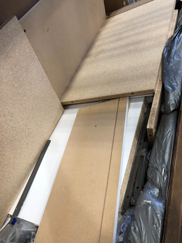 Photo 1 of **MISSING HARDWARE** Prepac White Calla 5-Drawer Chest, 
