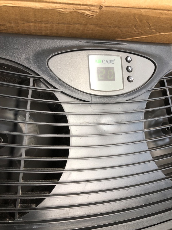 Photo 3 of AIRCARE 4DTS 900 Whole House Console Evaporative Humidifier for 3600 Sq. Ft, Brushed Nickel
