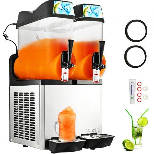 Photo 1 of 24L Commercial Slushie Machine Granita Slush Maker Slushy Juice
