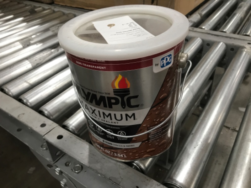 Photo 2 of (DENTED CAN)
Olympic Tintable Neutral Base Semi-Transparent Exterior Wood Stain and Sealer (1-Gallon)
