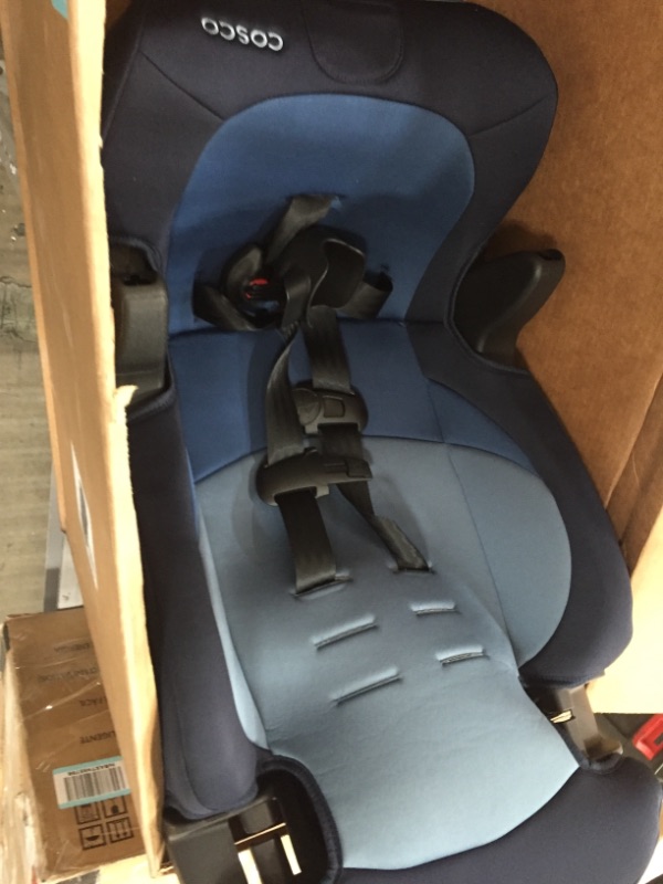 Photo 2 of Cosco Finale DX 2-in-1 Booster Car Seat, Sport Blue
