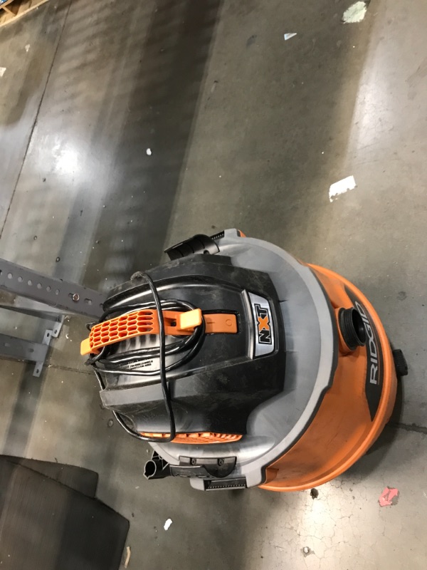 Photo 1 of **PARTS ONLY**
16 Gallon 6.5-Peak HP NXT Wet/Dry Shop Vacuum with Cart, Fine Dust Filter, Hose and Accessories
