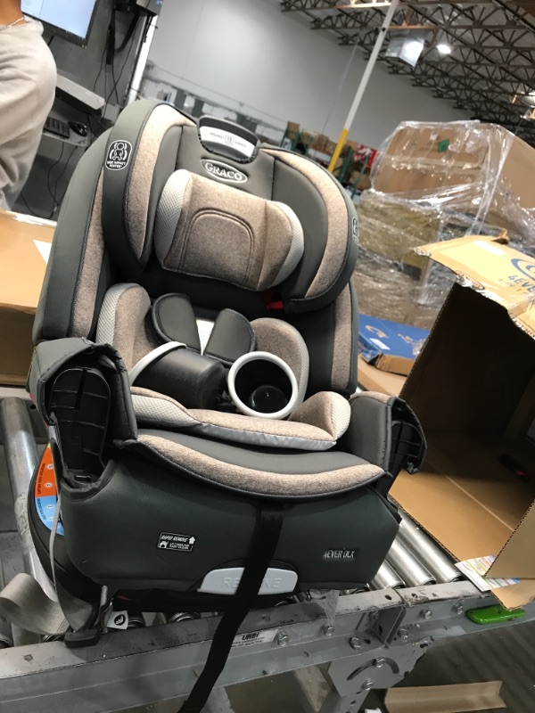 Photo 2 of Graco 4Ever DLX 4 in 1 Car Seat, Infant to Toddler Car Seat, with 10 Years of Use, Bryant , 20x21.5x24 Inch