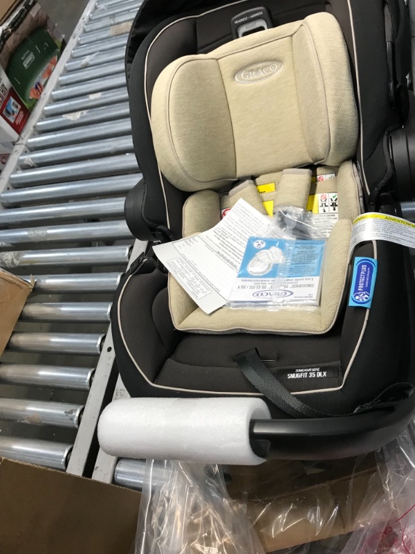 Photo 4 of Graco SnugRide SnugFit 35 DLX Infant Car Seat with Anti-Rebound Bar
