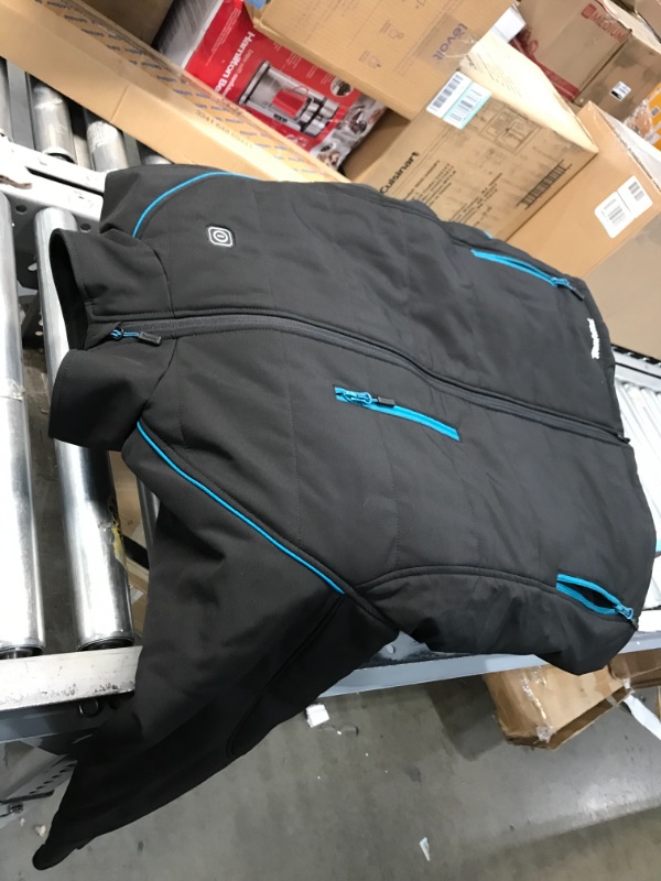 Photo 2 of Makita DCJ205ZL 18V LXT Heated Jacket, Only (Black, L), Large, Not included battery
