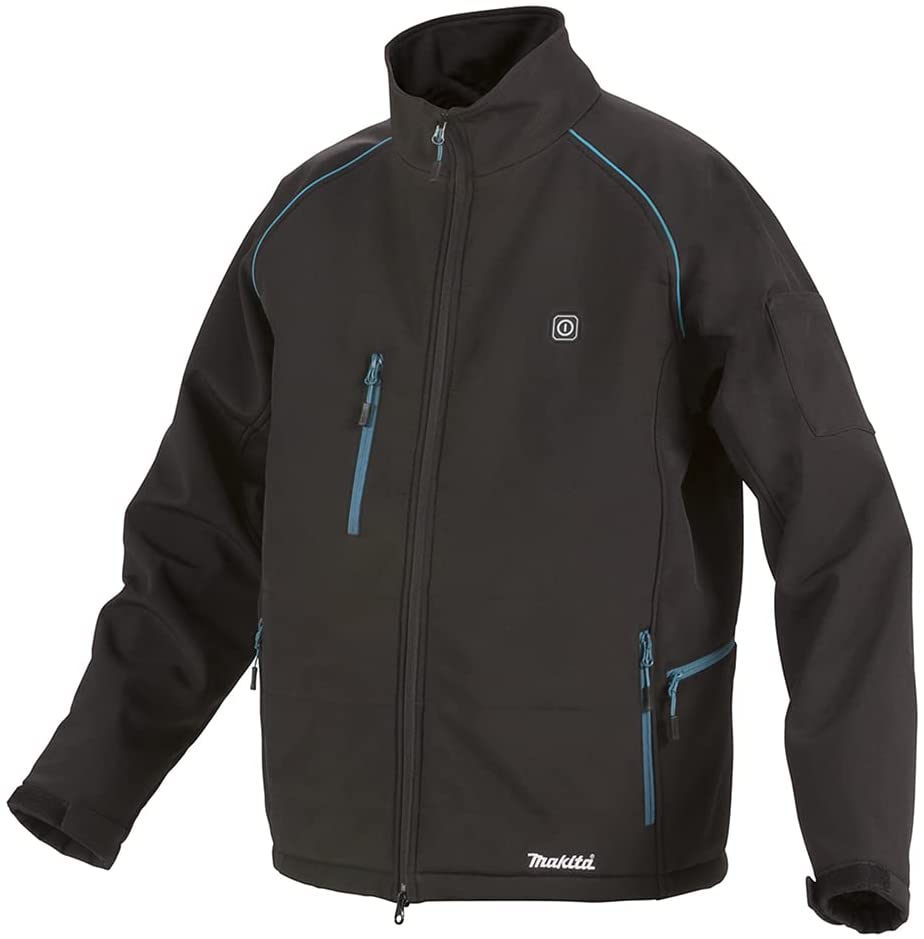 Photo 1 of Makita DCJ205ZL 18V LXT Heated Jacket, Only (Black, L), Large, Not included battery
