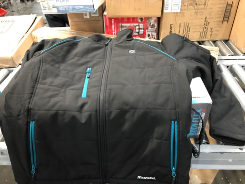 Photo 6 of Makita DCJ205ZL 18V LXT Heated Jacket, Only (Black, L), Large, Not included battery
