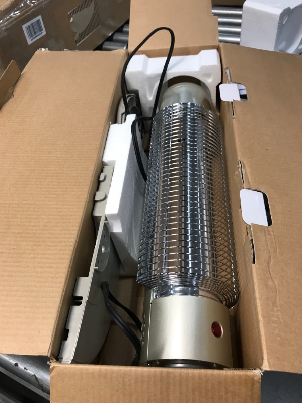 Photo 1 of ***PARTS ONLY***
Sengoku Megaheat MH-G420A(N)/SM-G420A(N) Instant Heat Graphite Tower Heater, 420W, Champagne
