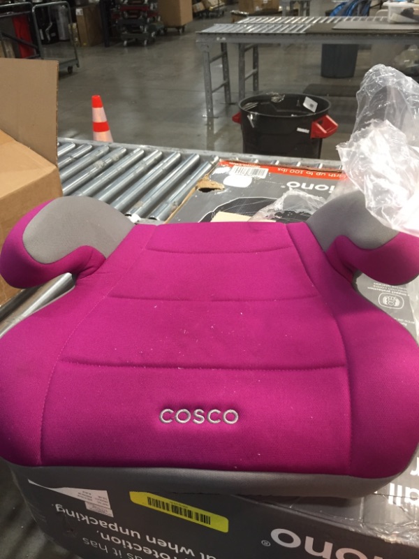 Photo 2 of Cosco Topside Booster Car Seat, Magenta, Toddler
