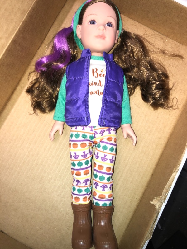 Photo 1 of Girl Brunette Childs Play Doll