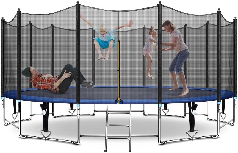 Photo 1 of ***BOX 2 OF 3 ONLY*** 16 Ft. Rust-Resistant Trampoline for Adults and Children 