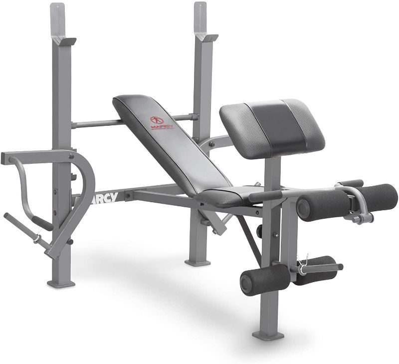 Photo 1 of ??***PARTS ONLY*** Marcy Standard Weight Bench with Leg Developer Multifunctional Workout Station for Home Gym Weightlifting and Strength Training MD389